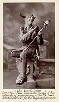Mr. Arthur Price, selected as "The Court Jester" at the Pageant of Empire in 1909