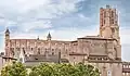 The Albi Cathedral (France) was built using "Foraine" bricks.