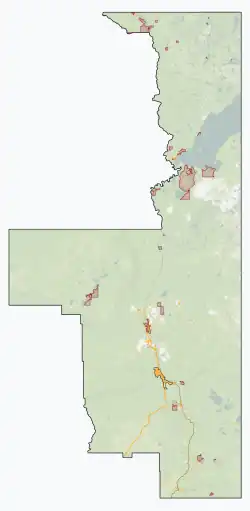 Fort McMurray is located in Regional Municipality of Wood Buffalo