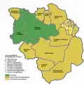 Administrative divisions of Lithuania in 1430