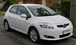 Pre-facelift Corolla Conquest Seca hatchback (ZRE152, Australia)