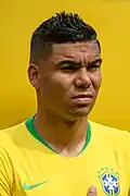 Casemiro has made over 125 appearances for Manchester United.[40]