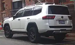 2021 Land Cruiser GR Sport (rear)