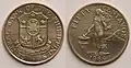50-centavo coin, English series (1964)