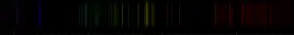 Spectra of Hg