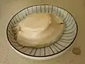 The raw meat of abalone