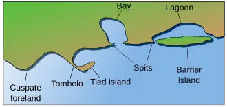 Coastal and oceanic landforms