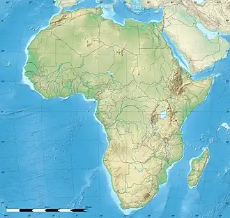 Tunis is located in Africa