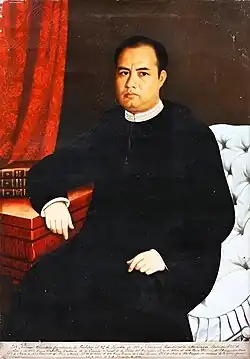 Ambrosio Bautista by Filipino painter Mariano Asuncion