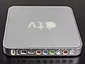 First generation of the Apple TV with RCA stereo outputs
