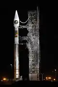 Atlas V at pad just before launch of NROL-28 Mission