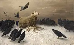 August Friedrich Schenck, Anguish, 1878