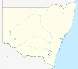 Australian Capital Territory is located in New South Wales