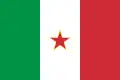 Flag of the Brigate Garibaldi (1943–1945)