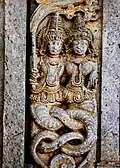 Nāga and Nagini in Bhubaneswar, Odisha