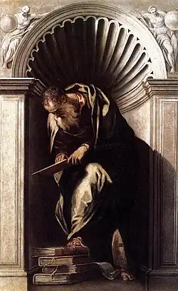 Aristotle by Paolo Veronese. Oil on canvas, 1560s