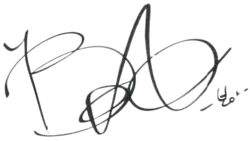 Signature of BoA