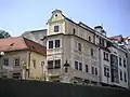 The Rococo-style "House of the Good Shepherd", home to the Museum of Clocks