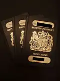 Pre-1990 Hong Kong British Dependent Territories Citizen (BDTC) passports