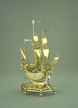 The Burghley Nef, 1527-1528, France, V&A Museum no. M.60-1959