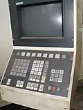 Slightly newer HMI for a CNC-machine