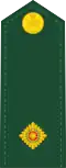 Second lieutenant (French: Sous-lieutenant) (Canadian Army)[26]