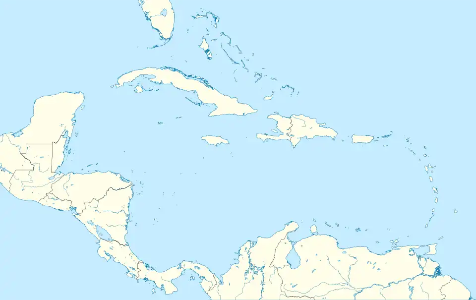 Montréal–Trudeau International Airport is located in Caribbean