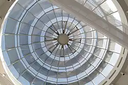 Glass dome of Shehu Musa Yar'adua Centre in Abuja