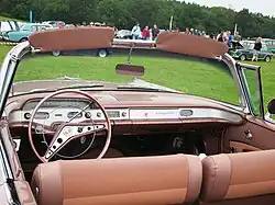 1958 Bel Air Impala convertible interior