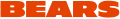 Chicago Bears wordmark