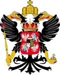 Coat of arms of Augustus III of Poland as vicar of the Holy Roman Empire