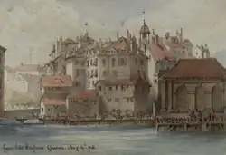 A view of Geneva by Frances Elizabeth Wynne, 4 August 1858