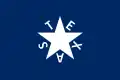 The Zavala Flag, the purported first official flag of the Republic of Texas, reportedly designed by Lorenzo de Zavala