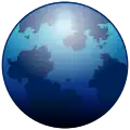 Blue globe artwork, distributed with the source code, and is explicitly not protected as a trademark[287]