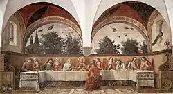 Domenico Ghirlandaio, 1480, depicting Judas separately