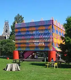 The Colour Palace, Dulwich Picture Gallery, London, by Pricegore and Yinka Ilori, 2019[99]