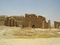 ruins of a building
