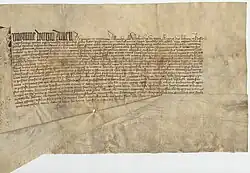 An old manuscript