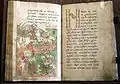 The Golden Horde raids Suzdal, miniature from The life of Euphrosyne of Suzdal