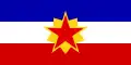 Proposed flag of the People's Republic of Bosnia and Herzegovina (15 November 1946)[6]