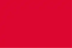 Plain maroon field