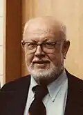 William Alfred Fowler; winner of 1983 Nobel Prize in Physics.