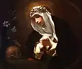 Baldassare Franceschini, Saint Catherine of Siena, 17th century, Dulwich Picture Gallery