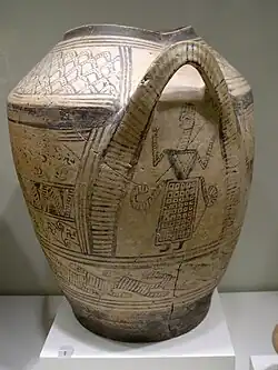 Potnia theron, Fortetsa near Knossos, 850–800 BCE