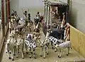Wooden tomb models, Dynasty XI; a high administrator counts his cattle