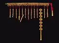 Gold waist belt used by royalty of Silla.