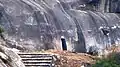 Cave of Gopita, dedicated to the Ajivikas by Dasharatha Maurya. Barabar Caves, 3rd century BCE.