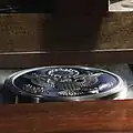 The wafer is positioned over the counterdie.