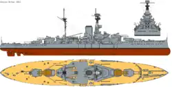 Illustration of HMS Revenge