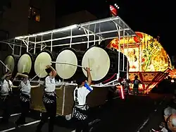 Traditional drum playing